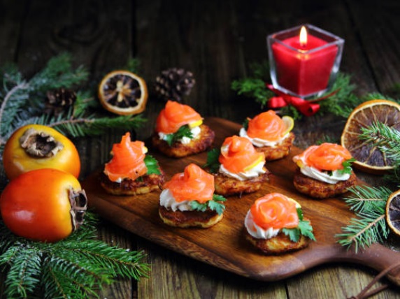 Menu di Natale a base di pesce