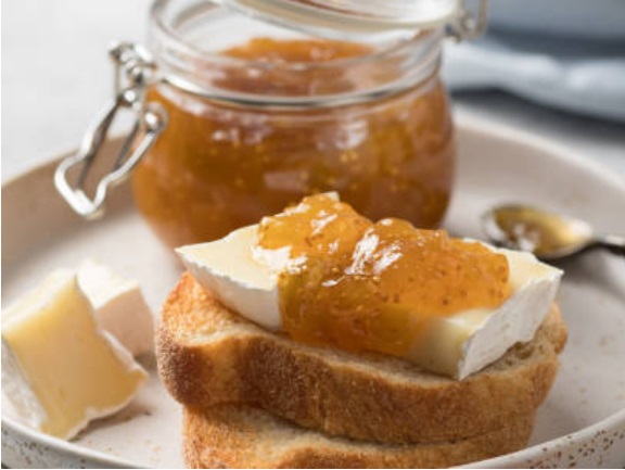 la mocetta con i crostini al miele