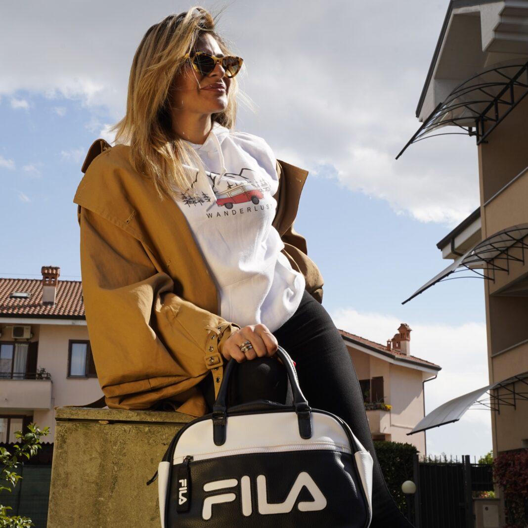 Borsa Fila e sneakers Fila blog scarpe Cristina Cocco