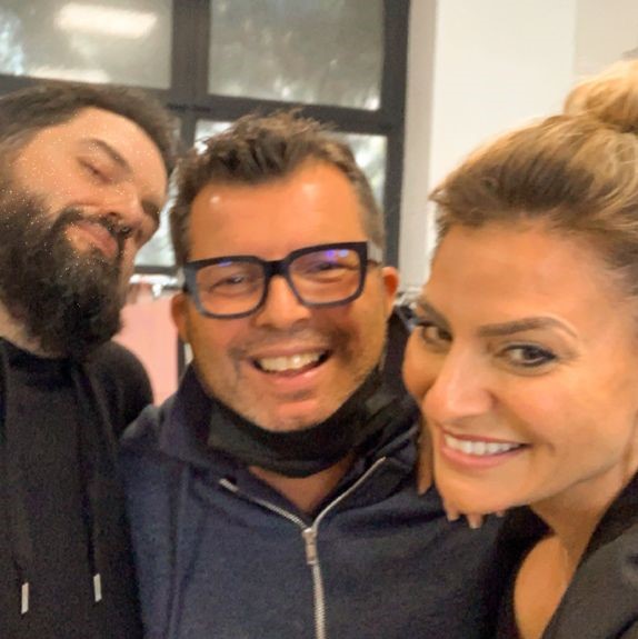 Cristina Cocco, Matteo Longo e Simone Marulli per la presentazione Cinque Sensi eventi per la stagione 2021
