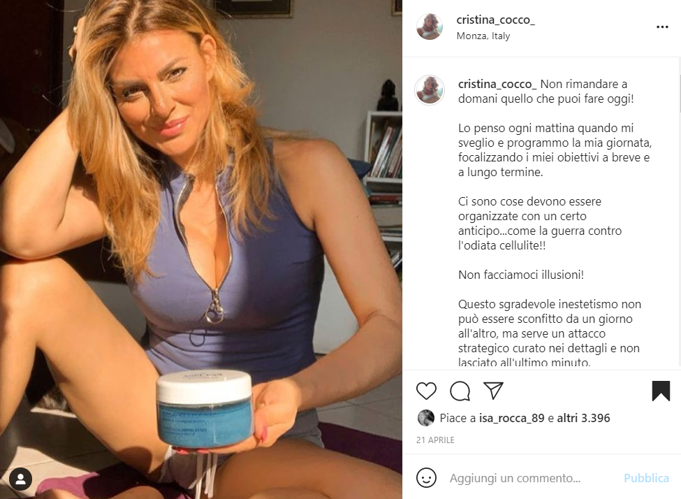 Cristina Cocco Scrub esfoliante benessere
