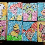 Cristina Cocco laboratorio cartoni animati Mosaico