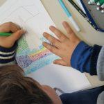 Cristina Cocco laboratorio d arte piccoli artisti a lavoro