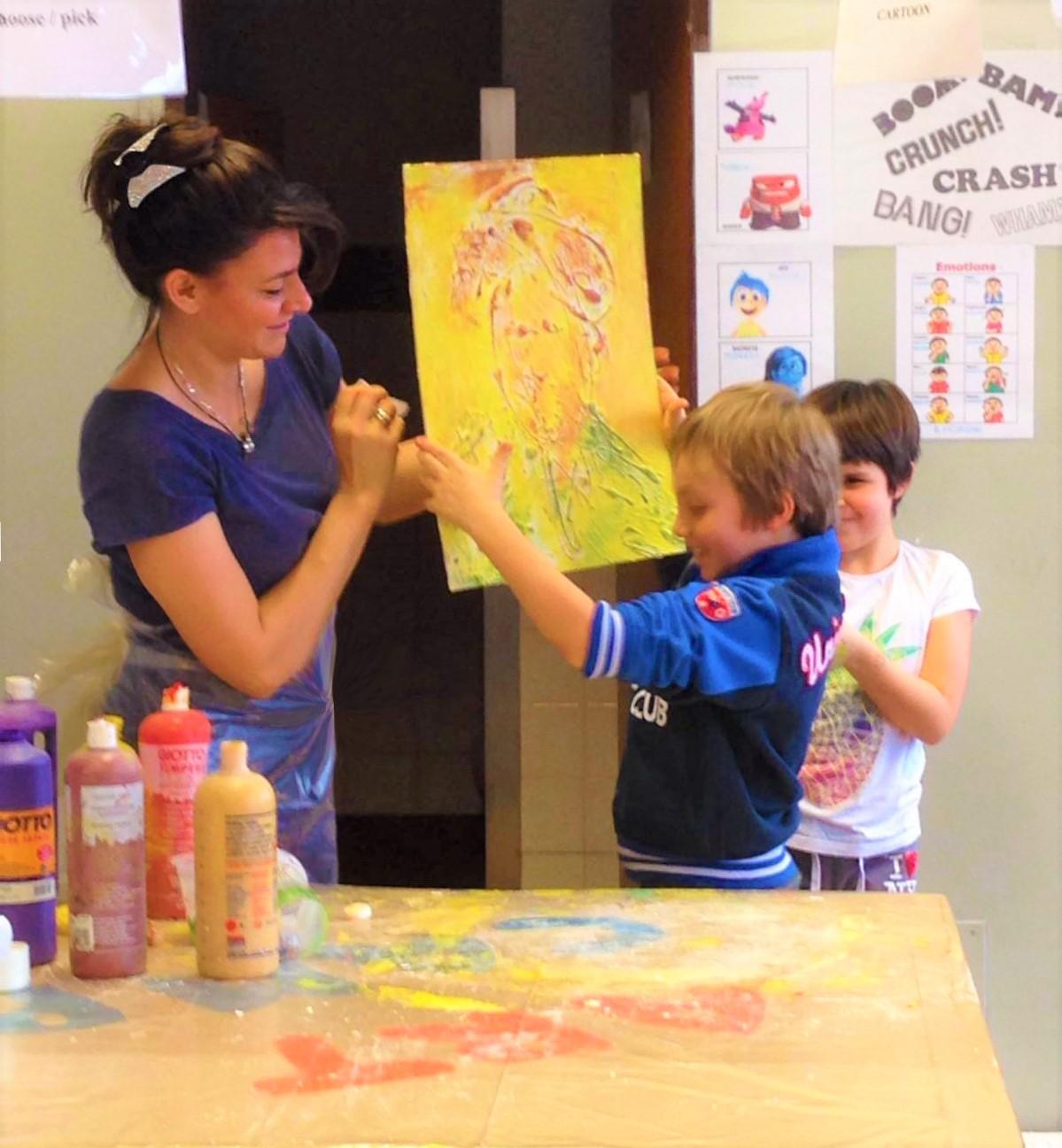 Maetro D Arte Cristina Cocco Art Camp Istituto Comprensivo AN Milano