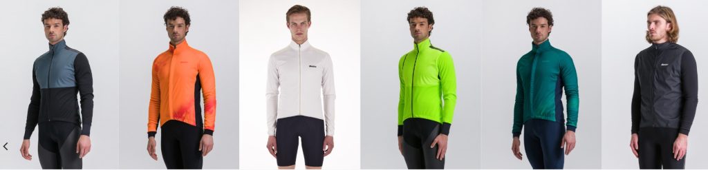 giubbotti per ciclisti